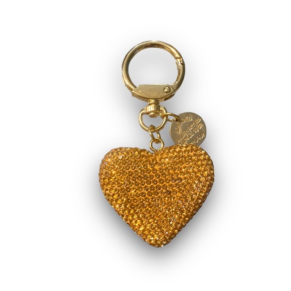COPY - Rhinestone heart keychain - Picture 1 of 2